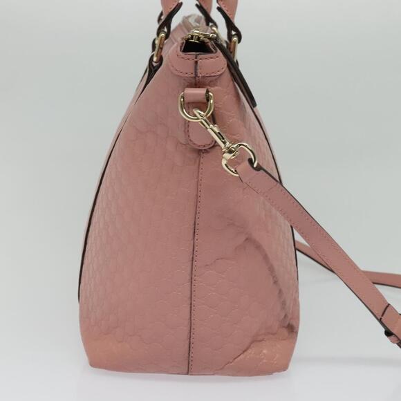 GUCCI Micro GG Canvas Micro Guccissima Bag Leather Outlet - Picture 4 of 16